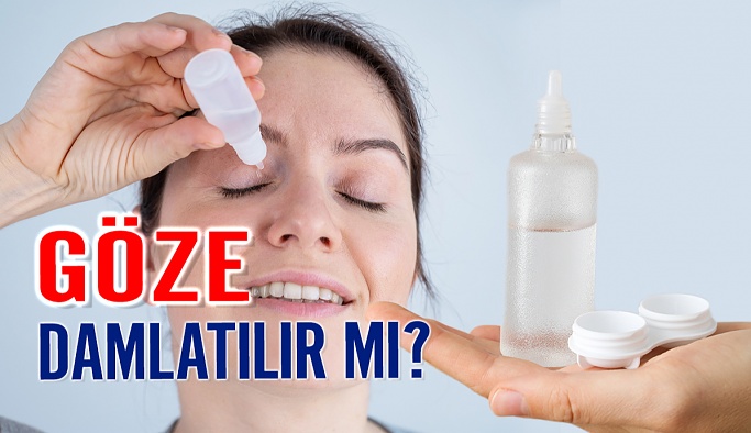 Kontak Lens Solüsyonu Göz Damlası Olarak Kullanılır Mı?