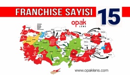 Opak Lens’in Franchise Sistemine Geçen  Şube/Depo Sayısı  15’e Yükseldi