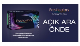 Freshcolors Renkli Lensler Açık Ara Önde